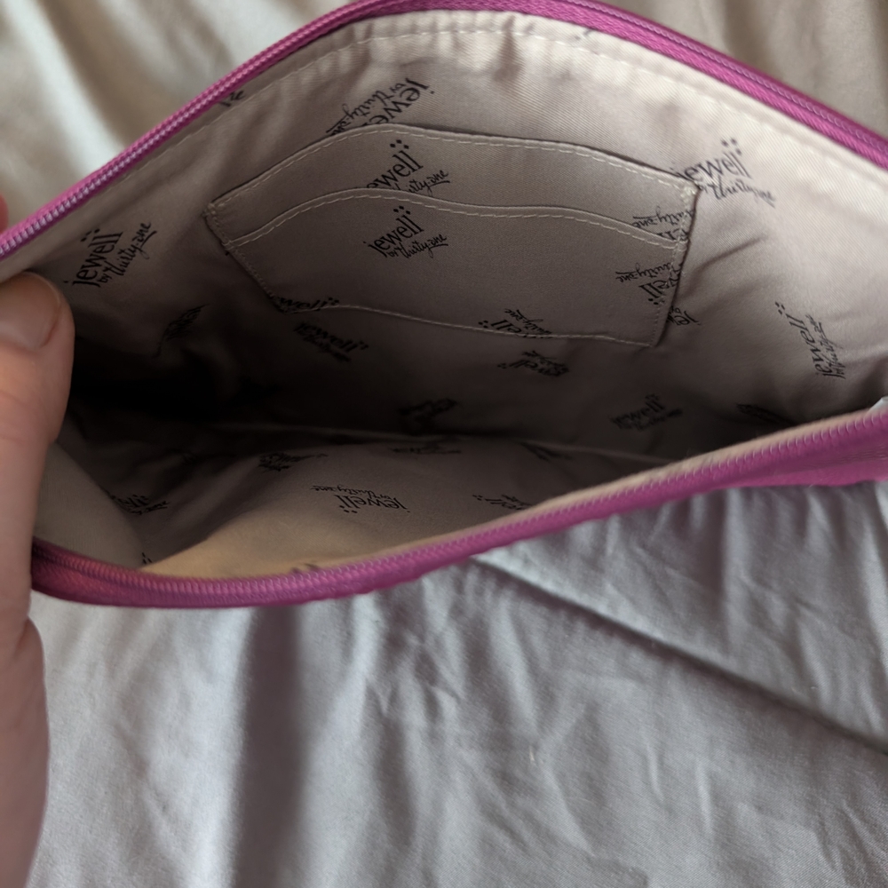 Jewel Pink Clutch Bag - Picture 2 of 3